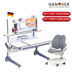Bộ bàn học thông minh Cao Cấp  Hanover D11 Pro