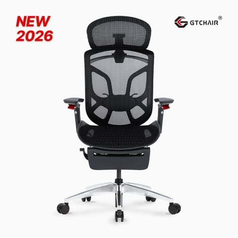  Ghế Công Thái Học Ergonomic GTChair Dvary Butterfly X (with Footrest) 