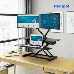 Bàn nâng máy tính điều chỉnh điện chuyển đổi làm việc đứng Flexispot EM7L