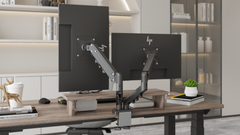 Tay đỡ màn hình đôi Flexispot F5D