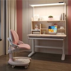 Bộ bàn học thông minh gỗ tự nhiên iSmart A12