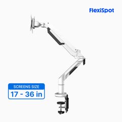 Giá treo màn hình tay đỡ màn hình đơn 17-36 inch - Flexispot MA8W (White)