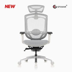 Ghế Văn Phòng Cao Cấp GTChair Marrit X Grey-White Frame