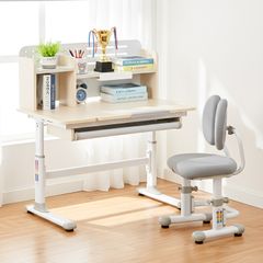 Bộ bàn học thông minh gỗ tự nhiên iSmart P100