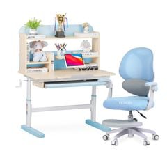 Bộ bàn học thông minh gỗ tự nhiên iSmart Q100