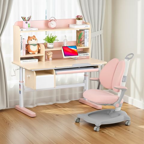  Bộ bàn học thông minh gỗ tự nhiên iSmart Q120 