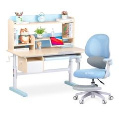 Bộ bàn học thông minh gỗ tự nhiên iSmart Q120