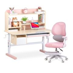 Bộ bàn học thông minh gỗ tự nhiên iSmart Q120