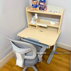 Bộ bàn học thông minh gỗ tự nhiên iSmart Q80