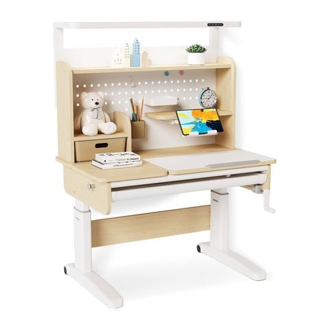  Bộ bàn học thông minh gỗ tự nhiên iSmart Stella R105-Lux 