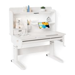 Bộ bàn học thông minh gỗ tự nhiên iSmart Stella R120-Lite