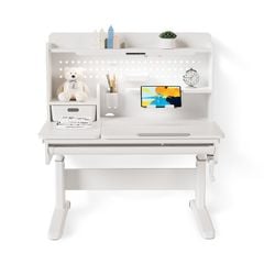 Bộ bàn học thông minh gỗ tự nhiên iSmart Stella R120-Lite