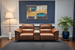 Sofa băng L2- 3 chỗ, điều khiển điện, kèm bàn trà