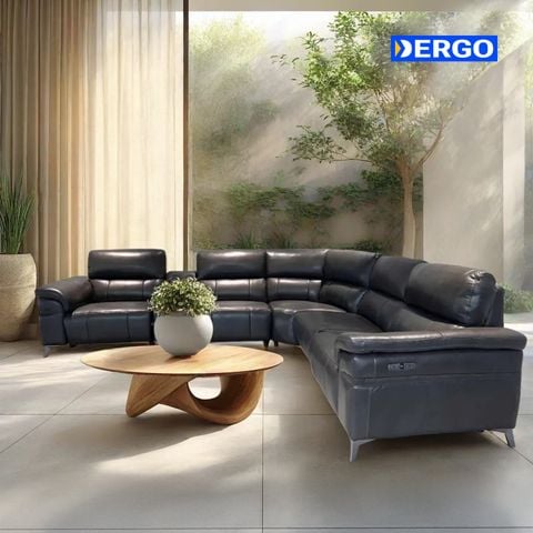  Sofa cỡ lớn U5 - 7 chỗ, điều khiển điện, kèm bàn trà 