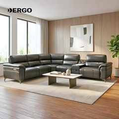 Sofa cỡ lớn U5 - 7 chỗ, điều khiển điện, kèm bàn trà