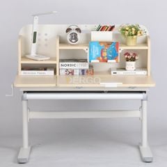 Bộ bàn học thông minh gỗ tự nhiên LEO X1000