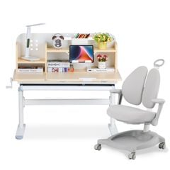 Bộ bàn học thông minh gỗ tự nhiên LEO X1000