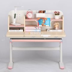 Bộ bàn học thông minh gỗ tự nhiên LEO X1000