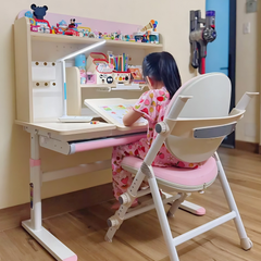 Bộ bàn học thông minh gỗ tự nhiên LEO X1000H
