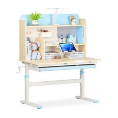 Bộ bàn học thông minh gỗ tự nhiên LEO X1000H