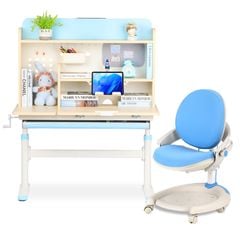 Bộ bàn học thông minh gỗ tự nhiên LEO X1000H