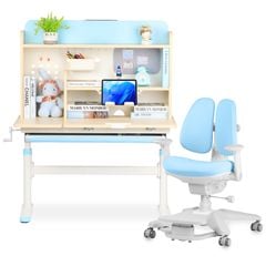 Bộ bàn học thông minh gỗ tự nhiên LEO X1000H