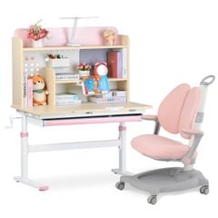 Bộ bàn học thông minh gỗ tự nhiên LEO X1000H