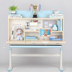 Bộ bàn học thông minh gỗ tự nhiên LEO X1200