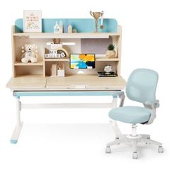 Bộ bàn học thông minh gỗ tự nhiên LEO X1200