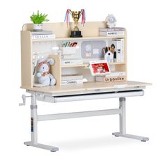 Bộ bàn học thông minh gỗ tự nhiên LEO X1200