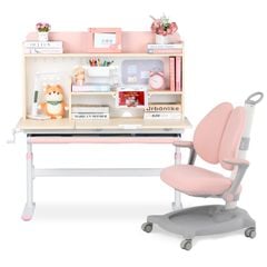 Bộ bàn học thông minh gỗ tự nhiên LEO X1200