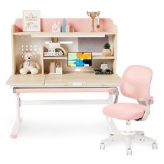 Bộ bàn học thông minh gỗ tự nhiên LEO X1200