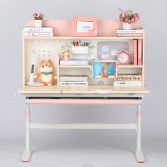 Bộ bàn học thông minh gỗ tự nhiên LEO X1200