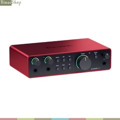  Focusrite Scarlett 2i2 (Gen4) - Sound card thu âm 2in, 2 out, Phần mềm Pro Pro Tools 