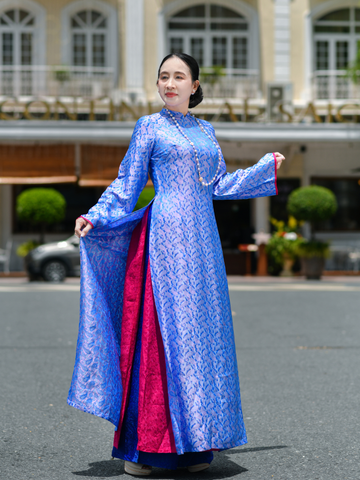  ÁO DÀI LỤA 4 TÀ 