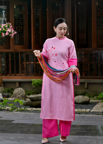  Chuỗi/Vòng Cổ Vải Lụa Tơ Tằm 