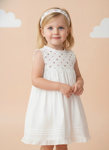  Đầm Smock Sát Nách 