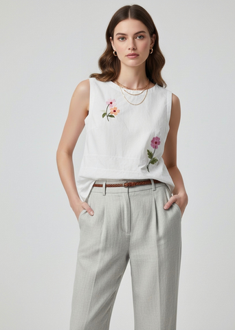  ÁO NÁCH VUÔNG RUA I THÊU TAY 