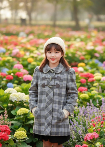  Áo Khoác Dạ Bé Gái 