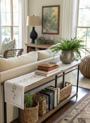  Khay dài thêu hoa 30*200 CVN 