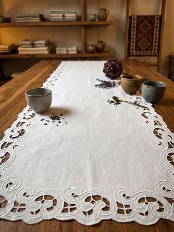  Khay dài 40*110 Thêu hoa CVN 