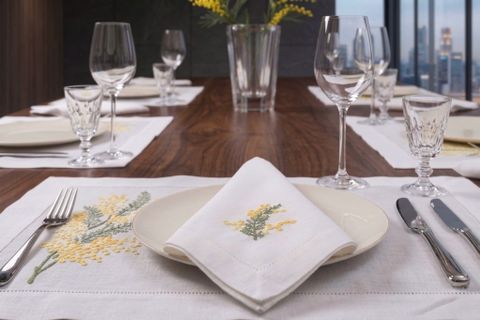  Khay bộ 35x50/45-Cip-Mimoza cành se hạt 