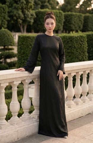  Đầm lụa suông 