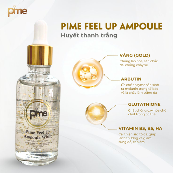  Huyết thanh trắng - Pime Feel Up Ampoule White 