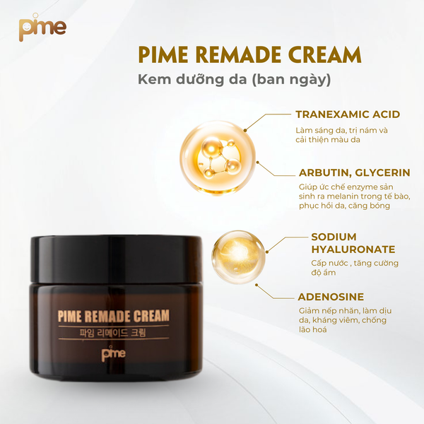  Kem dưỡng phục hồi (Ban ngày) - Pime Remade Cream 