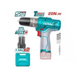 Máy Khoan Động Lực Dùng Pin 12V Total TIDLI12202 (2 Pin 1.5Ah, Không Kèm Sạc)