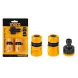 Bộ 3 đầu nối nhanh máy xịt rửa Ingco HHCS03122