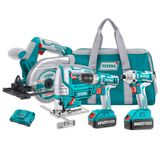 Bộ Combo 4 Máy Dùng Pin 20V Total TCKLI2010