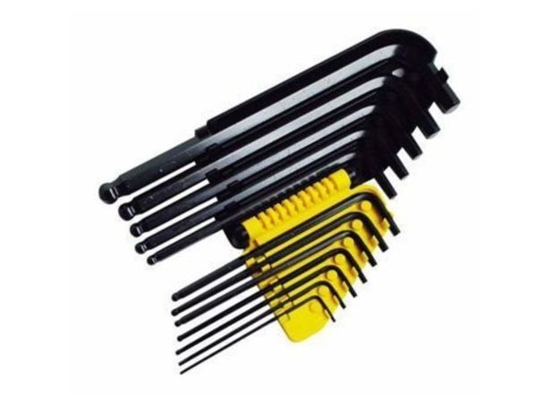 Bộ lục giác hệ inch 12 chi tiết Stanley 69-257