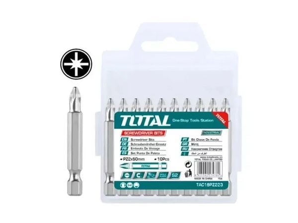 Bộ Mũi Vít Bake 10 Chi Tiết Total TAC16PZ223